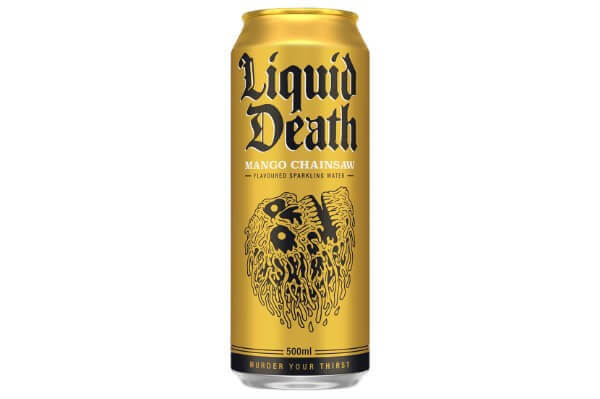 Liquid Death Mango Chainsaw Sparkling Water 0,5 l