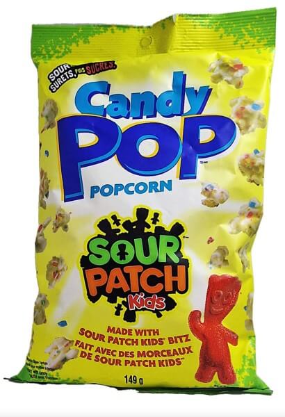 Candy Pop Sour Patch Popcorn 149 g