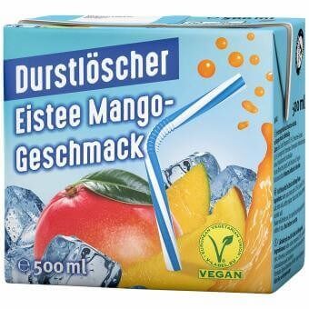 Durstlöscher Eistee Mango 500 ml