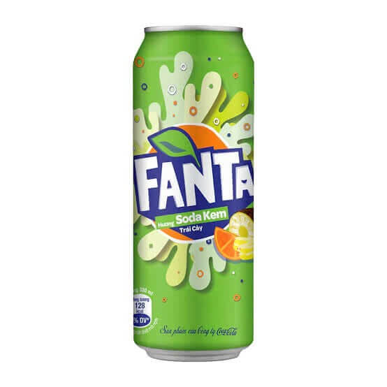 Asia Fanta Cream Soda Kem 320 ml