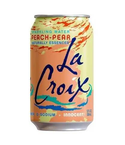 La Croix Sparkling Water Peach-Pear 355ml