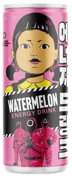 SQUID GAME Energy Drink Watermelon 250 ml