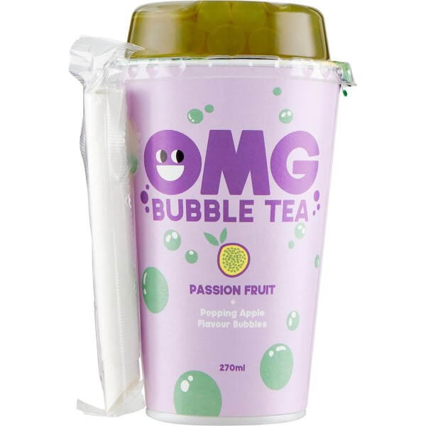 OMG Bubble Tea Passion Fruit 270 ml