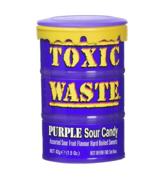 Toxic Waste Purple Sour Candy 42 g