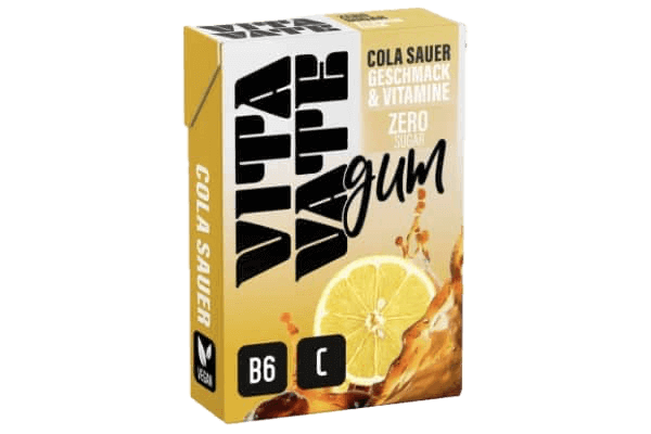 VitaVate Kaugummi Cola sauer 28,5 g