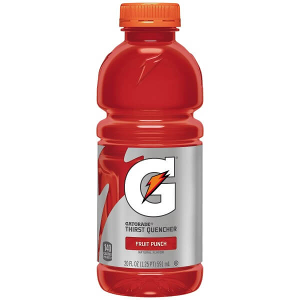 Gatorade USA Fruit Punch 591 ml (rot)