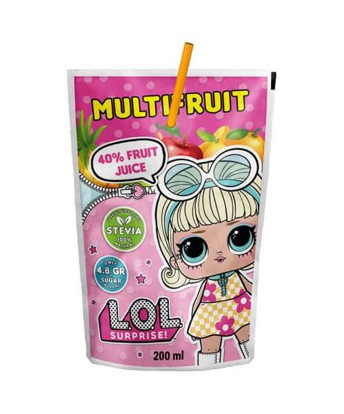 Lol Suprise Multifruit Juice 200 ml +X+