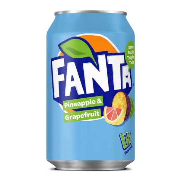 Fanta Pineapple & Grapefruit UK Import 355 ml