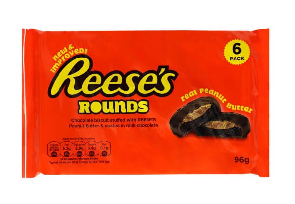 Reese's Rounds Cookies With Peanut Butter