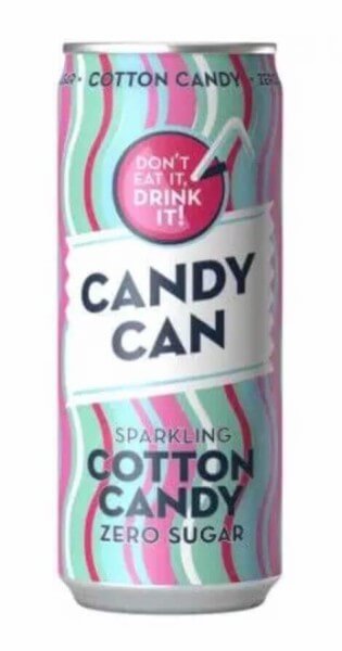 Candy Can Sparkling Cotton Candy 330 ml