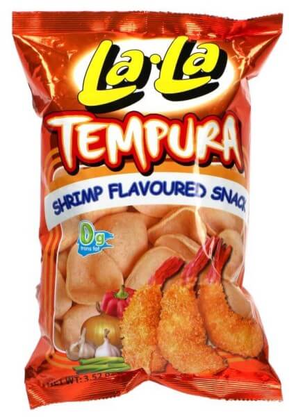 La La Tempura Shrimp Flavoured Snack 100 g