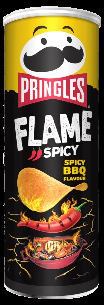 Pringles Flame Spicy BBQ 160 g