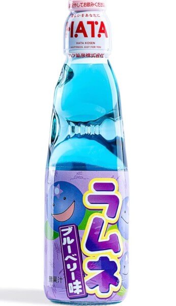 Hata Kosen Ramune Blueberry 200 ml