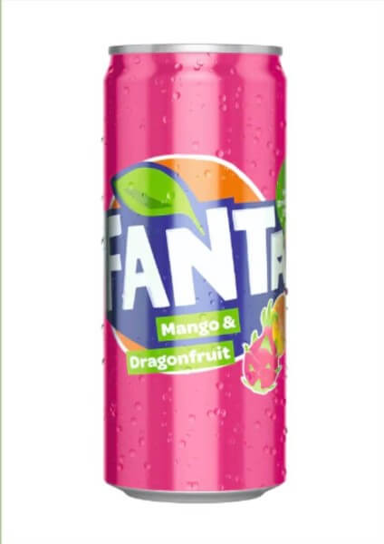 Fanta Mango & Dragonfruit 330 ml