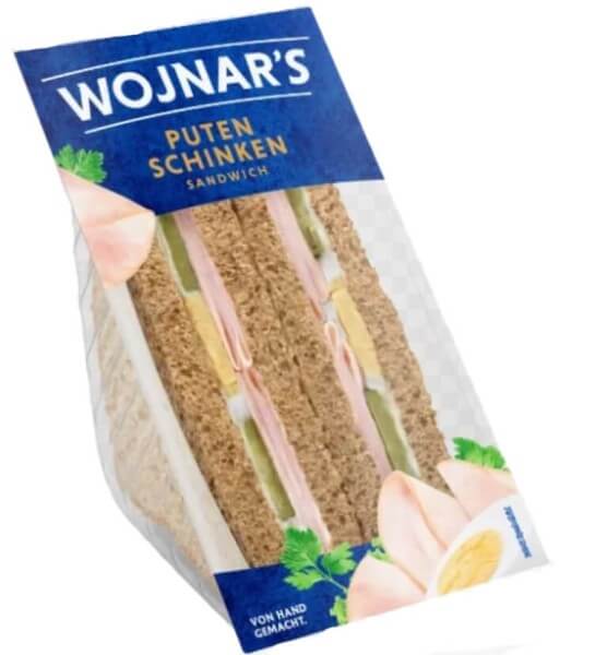 Wojnars Sandwich Puten-Schinken 150 g