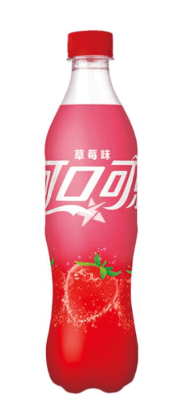 Coca Cola Strawberry (China) 500 ml PET