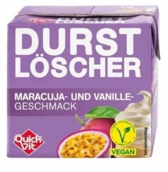 Durstlöscher Maracuja und Vanille 500 ml