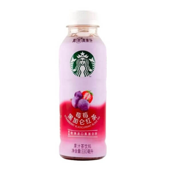 Starbucks Strawberry Black Currant Tea Asia 330 ml