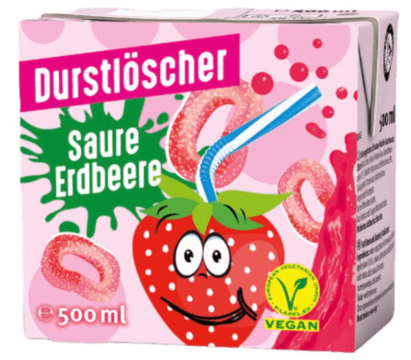 Durstlöscher Saure Erdbeere 500 ml