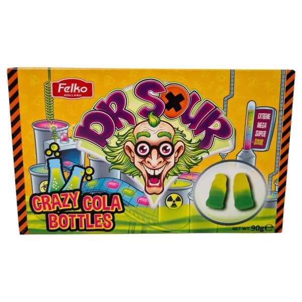 Dr. Sour Crazy Cola Bottle 90 g