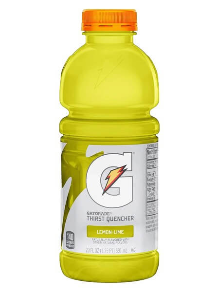 Gatorade USA Lemon Lime 591 ml (gelb)