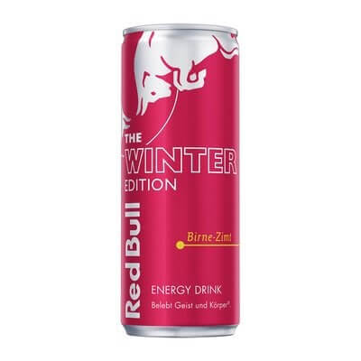 Red Bull Winter Edition Birne-Zimt Energy Drink 250 ml