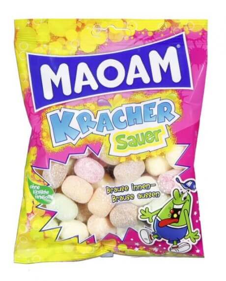 Haribo Maoam Kaubonbons Kracher sauer 175g