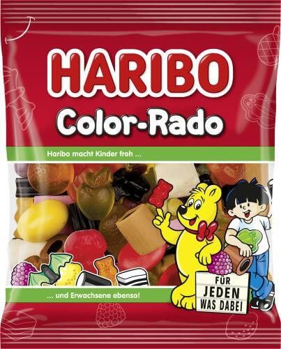 Haribo Fruchtgummi Color-Rado 175g