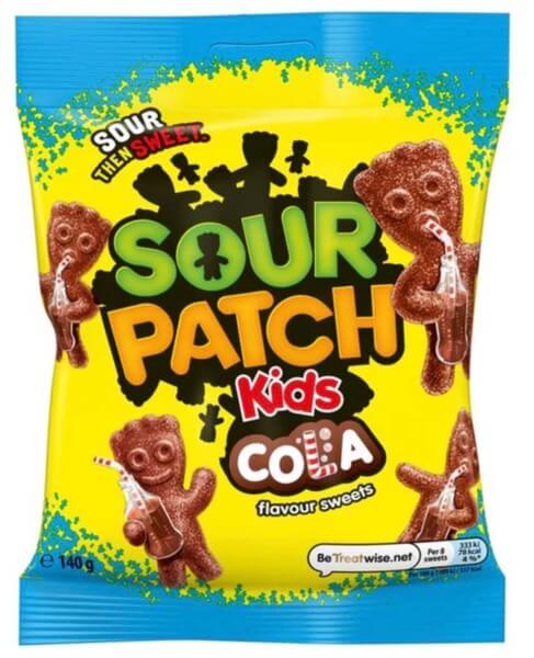 Sour Patch Kids Cola Bubble Gum 128 g