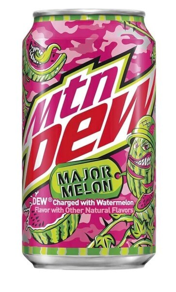 Mountain Dew USA Major Melon 330 ml