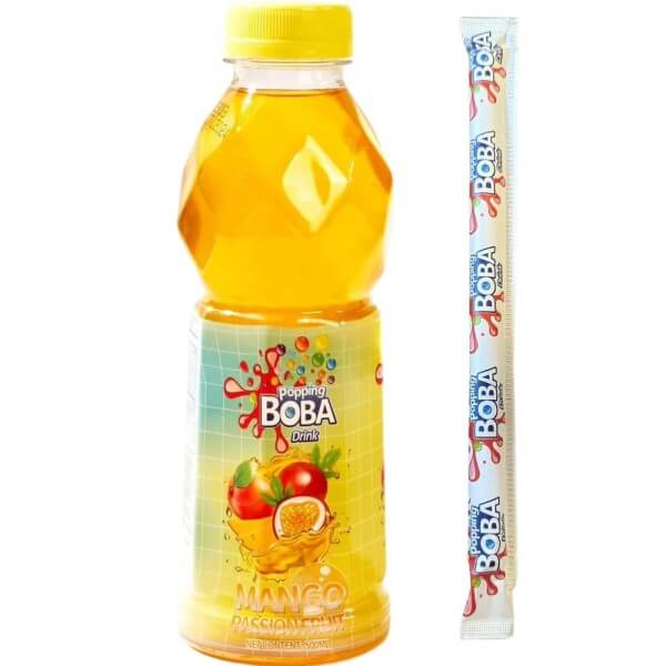 Popping Boba Drink Mango Passionfruit 500 ml PET