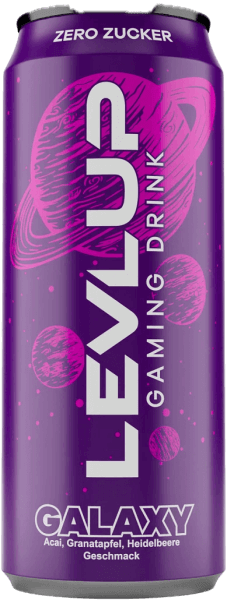 Levlup Gaming Drink Galaxy 500 ml