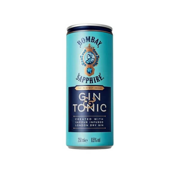 Bombay Sapphire Gin Tonic 65% 025l