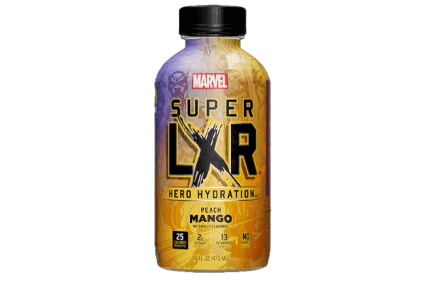 Arizona - MARVEL SUPER LXR HERO HYDRATION Peach Mango 473 ml