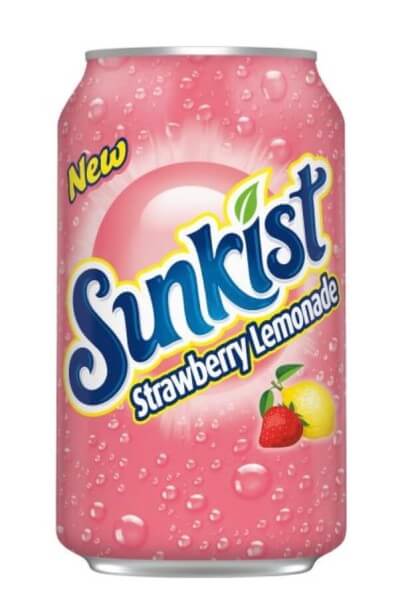 Sunkist USA Strawberry Lemonade 355 ml