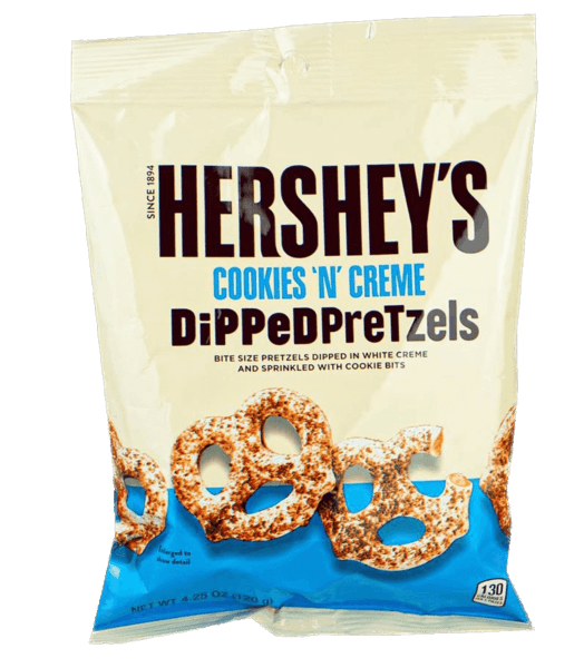 Hershey´s Cookies & Creme Dipped Pretzels 120 g