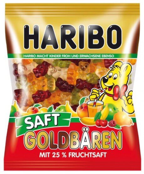 Haribo Fruchtgummi Saft Goldbären 175g