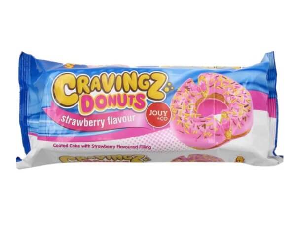 Cravingz Donuts Strawberry 200g