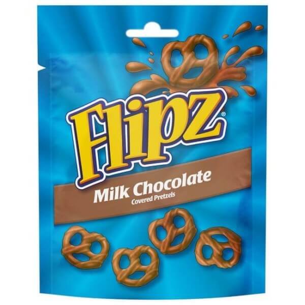 Flipz Milk Chocolate Brezel braun 90 g