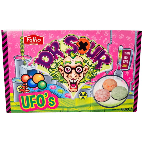 Dr. Sour UFO`s 80 g