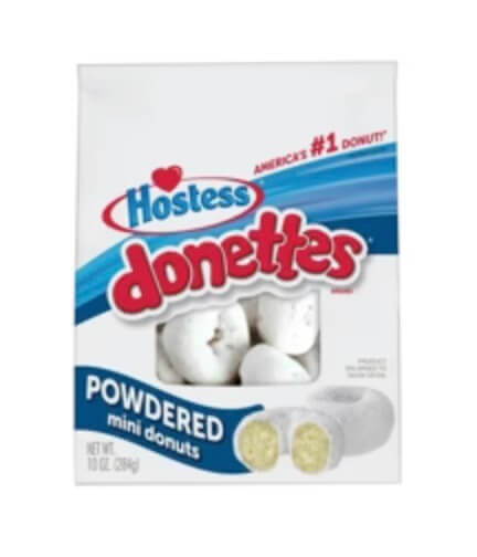 Hostess Donettes Powdered Mini Donuts 284 g