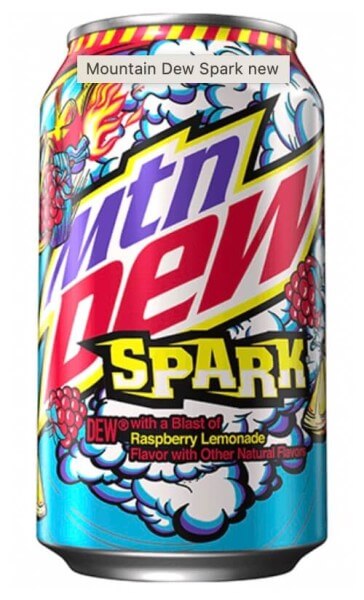 Mountain Dew USA Spark 330 ml