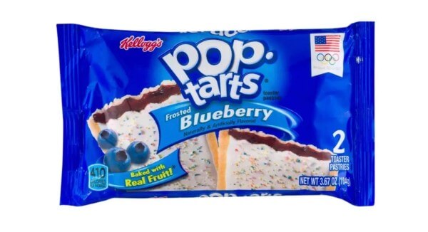 Kellogg's Pop Tarts Frosted Blueberry 104 g