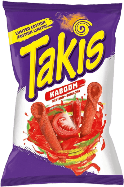 Takis Kaboom Ketchup Sriracha 80 g