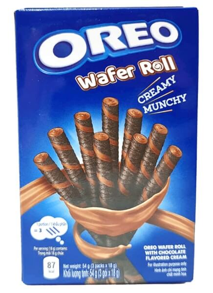 Oreo Wafer Roll Chocolate 54 g