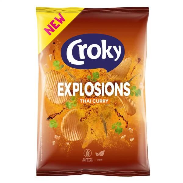 Croky Explosions Thai Curry 40 g