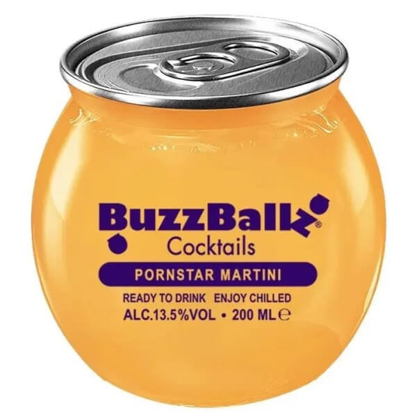 Buzzballz Cocktails Pornstar Martini 13,5% Vol. 0,2 l