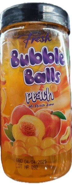 Fresh Bubble Tea Peach 350 ml