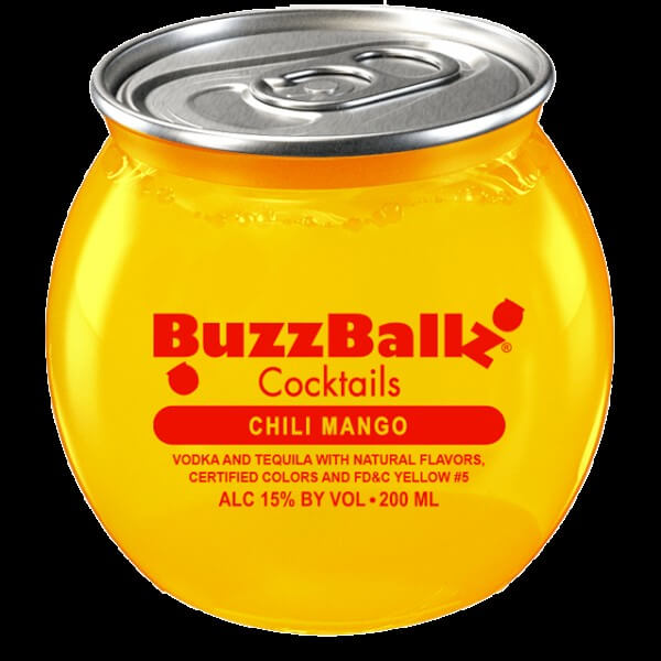 Buzzballz Cocktails Chili Mango +X+