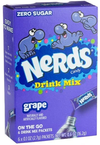 Nerds Drink Mix Grape 3 g